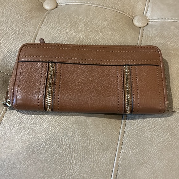 Michael Kohr saddleback, brown leather, zipper closure inside zipper - Picture 3 of 8